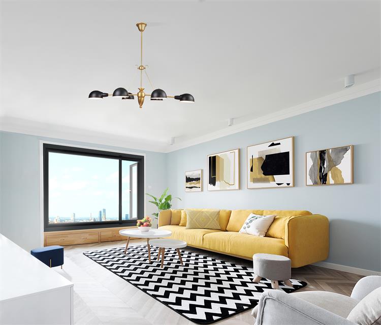 W63 Aluminum Fixed Glass Windows